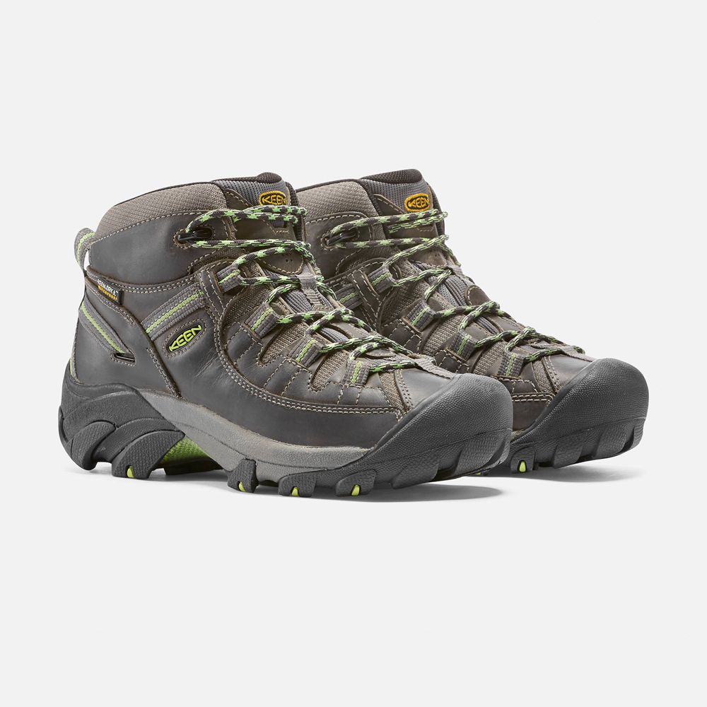 Keen Laarzen Dames Donker Grijs - Targhee Ii Waterproof Mid - 69183-CVOZ